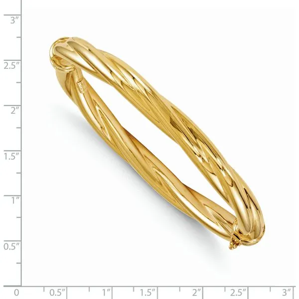 Double Pearl Twist Bangle - Johnny Jewelry