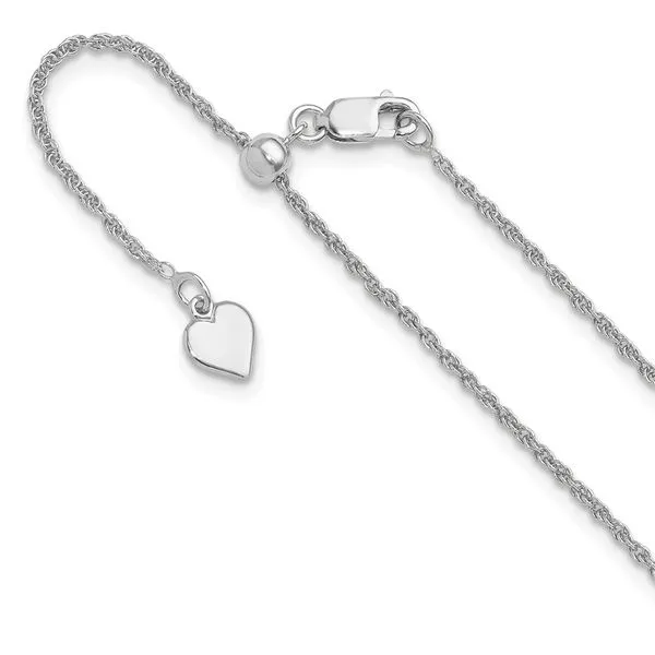 Leslie's Sterling Silver Adjustable Loose Rope Chain