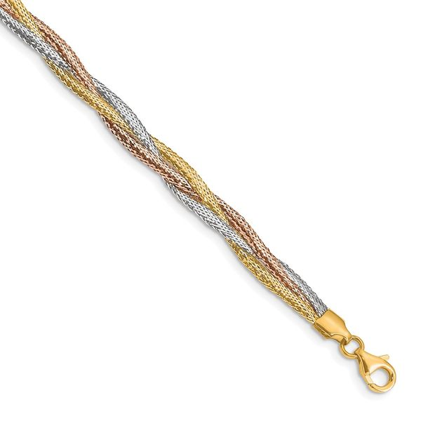 Gold Textured Bangle Bracelets - 10 Pack