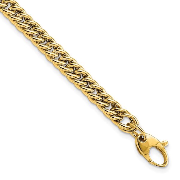 Leslie's 14K Polished Curb Link Bracelet Glatz Jewelry Aliquippa, PA