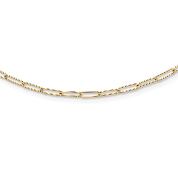 Leslie's 14K Polished Fancy Link Necklace Jewelry Design Studio Jensen Beach, FL