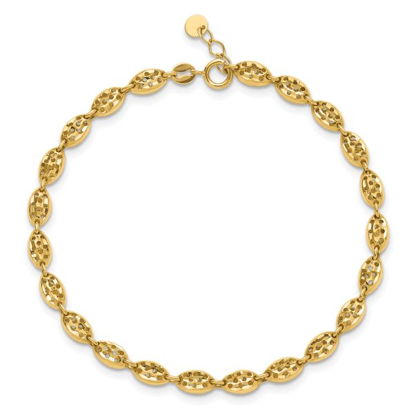 Julez Bryant 14k Gold Ball Chain Bracelet