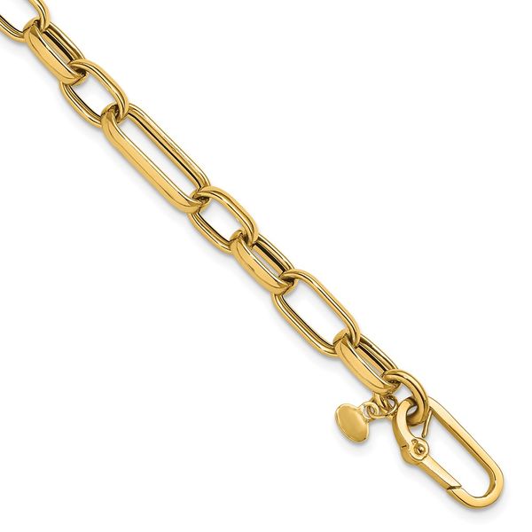 Leslie's 14K Polished Fancy Link Bracelet Van Scoy Jewelers Wyomissing, PA