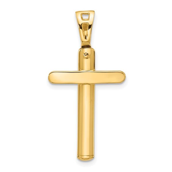 Leslie's 14K Polished Cross Pendant Van Scoy Jewelers Wyomissing, PA