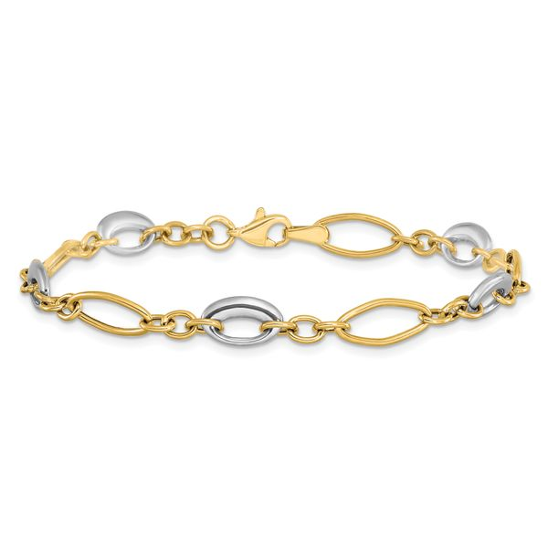 Allison Kaufman 14KT Gold Bracelet C236-32101-14KR, Clater Jewelers
