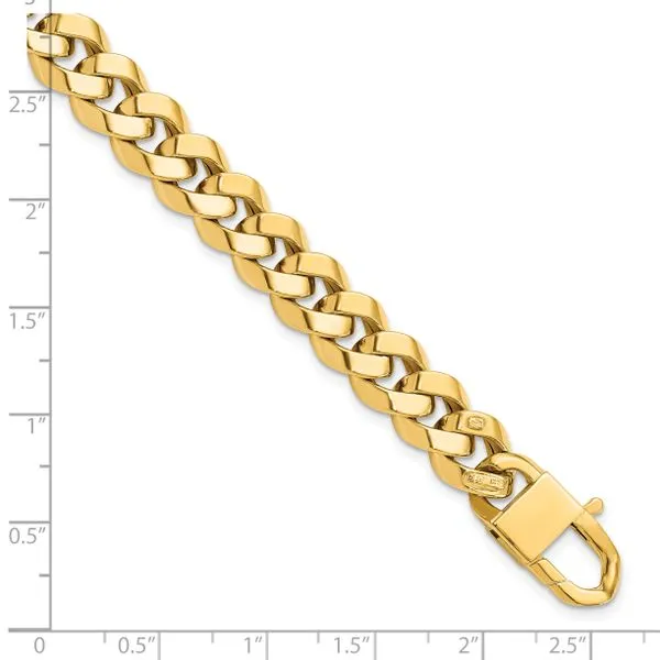 Leslie's 14K Polished Fancy Link Bracelet