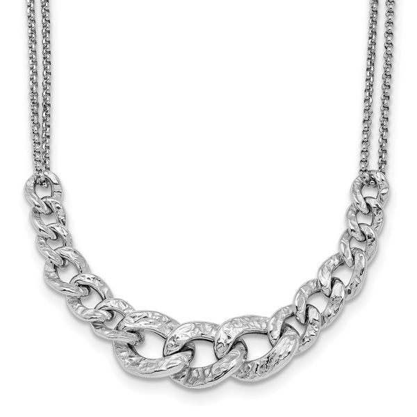 Stuller Initial Necklace 85557:60018:P SS Worthington | The Hills Jewelry  LLC | Worthington, OH