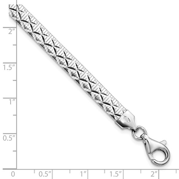 Men's Reversible Stainless Steel Bracelet