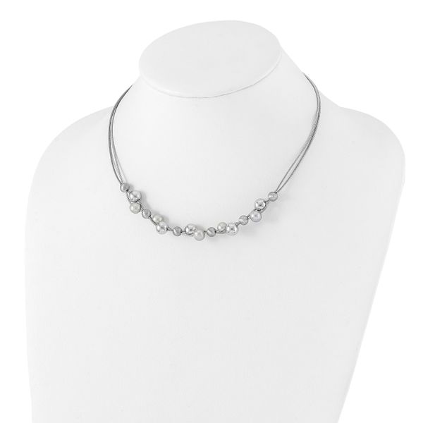 Leslie's Sterling Silver Polished w/2.5in ext. Necklace Image 4 Brummitt Jewelry Design Studio LLC Raleigh, NC
