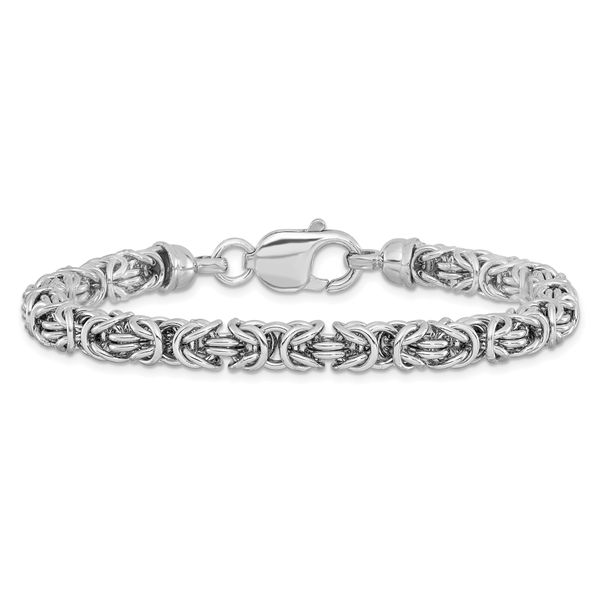 Solid sterling silver acrobat links bracelet – Bijouterie Gonin