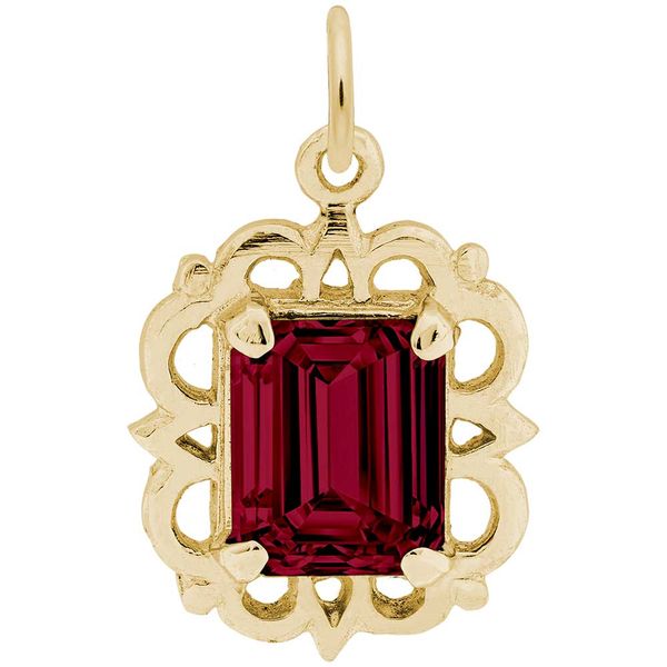 Birthstone Charm - Jan Leslie E. Sandler Fine Jewelry and Gemstones rockville , MD