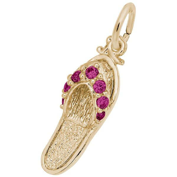 Rembrandt Charms SANDAL - RUBY RED 10273003007 10KY - Charms