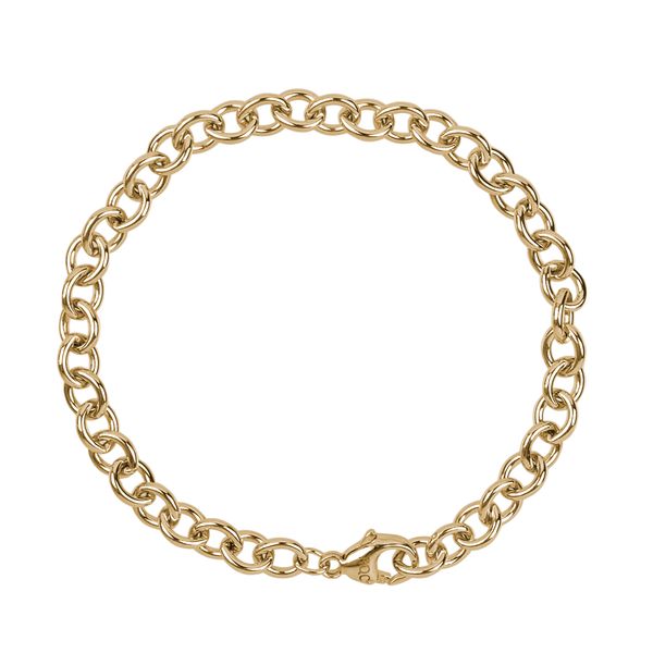 ROUND CABLE LINK BRACELET Charles Frederick Jewelers Chelmsford, MA