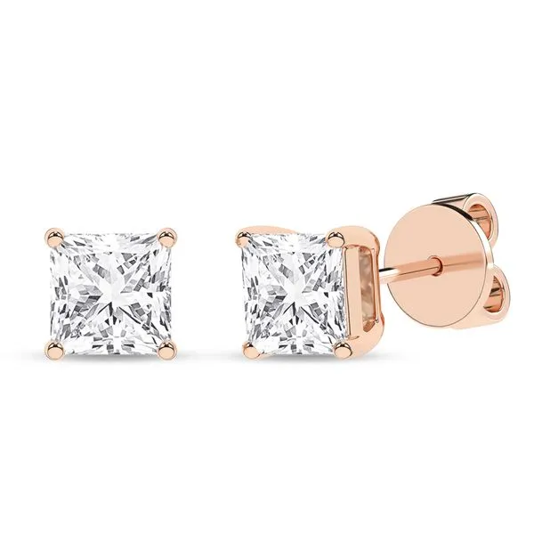 Solitaire Stud Earrings Banks
