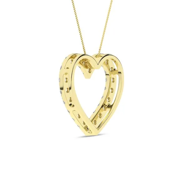 Heart Pendant/1Ctw