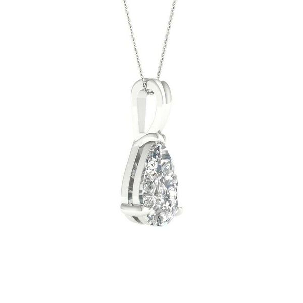 Solitaire Pendant (Pear) Gala Jewelers Inc. White Oak, PA