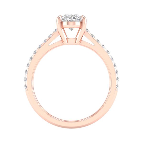 Classic Engagement Ring (Oval) Image 4 Cellini Design Jewelers Orange, CT