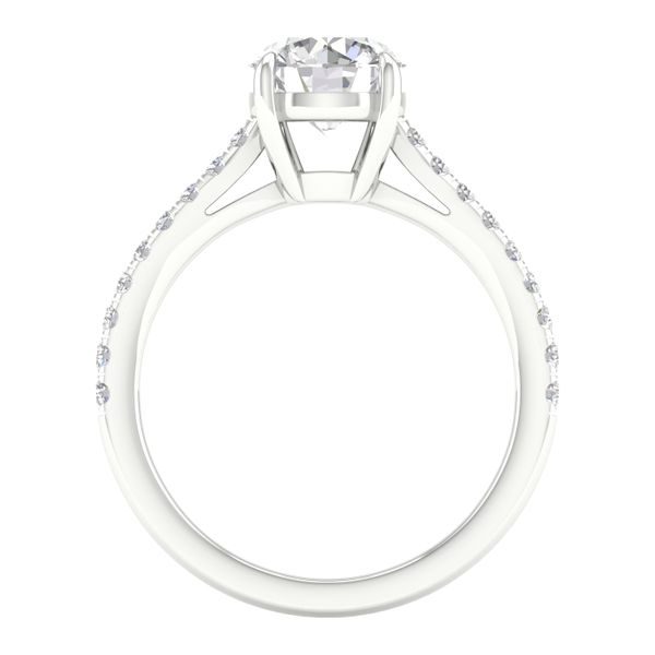 Classic Engagement Ring (Round) Image 4 Cellini Design Jewelers Orange, CT