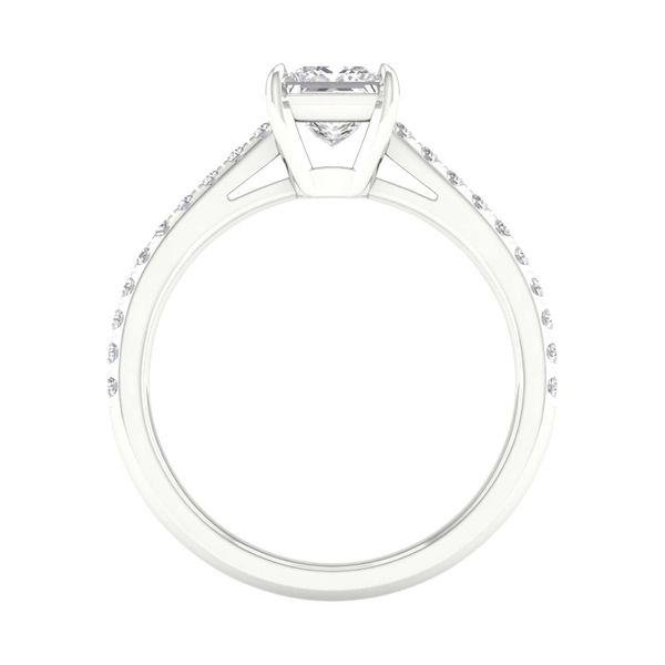 Classic Engagement Ring (Princess) Image 4 Gala Jewelers Inc. White Oak, PA