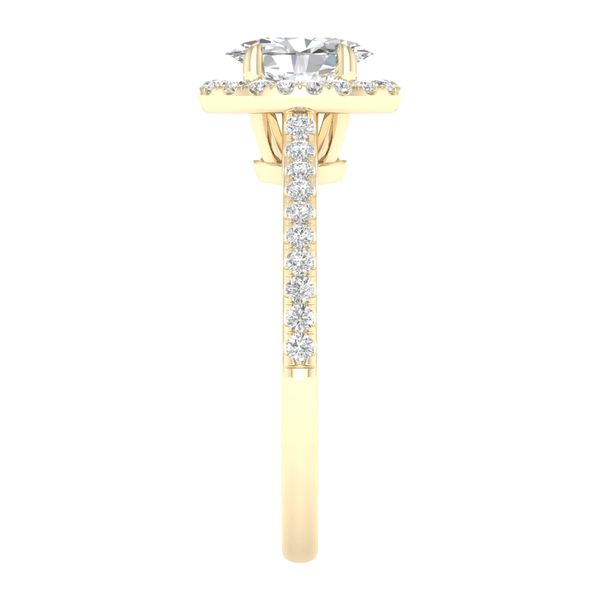 Halo Engagement Ring (Oval) Image 3 Cellini Design Jewelers Orange, CT