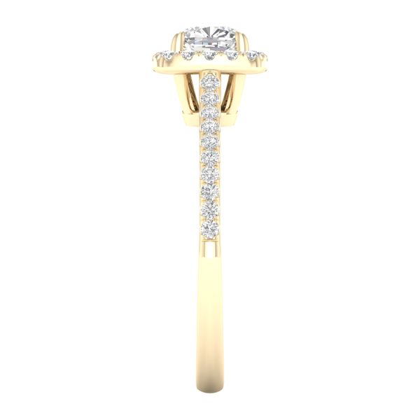 Halo Engagement Ring (Cushion) Image 3 Barron's Fine Jewelry Snellville, GA