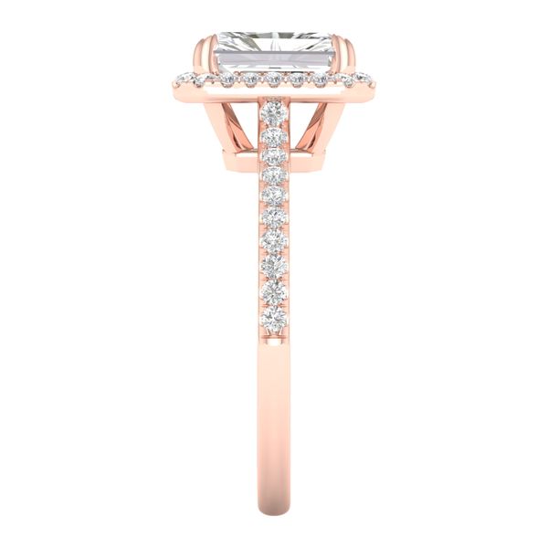 Halo Engagement Ring (Radiant) Image 3 Cellini Design Jewelers Orange, CT