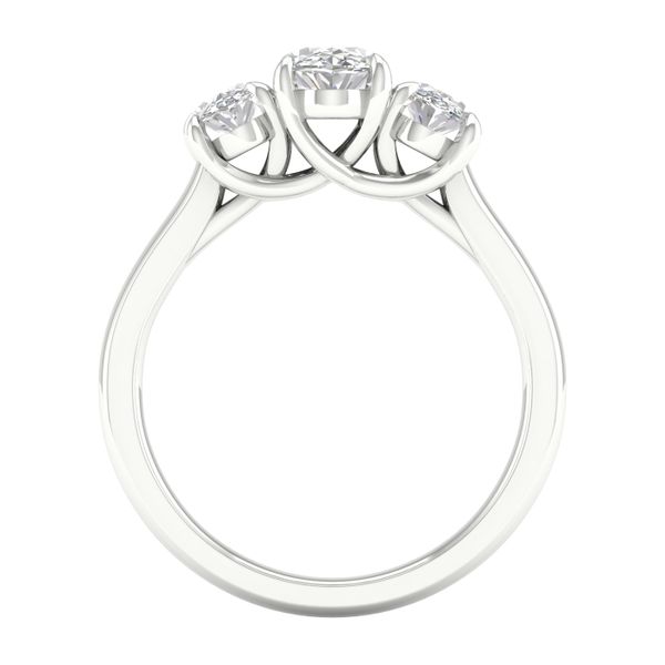 3 Stone Ring (Oval) Image 4 Gala Jewelers Inc. White Oak, PA