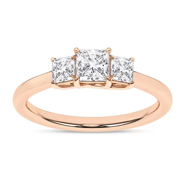 3 Stone Band (Princess) Cellini Design Jewelers Orange, CT