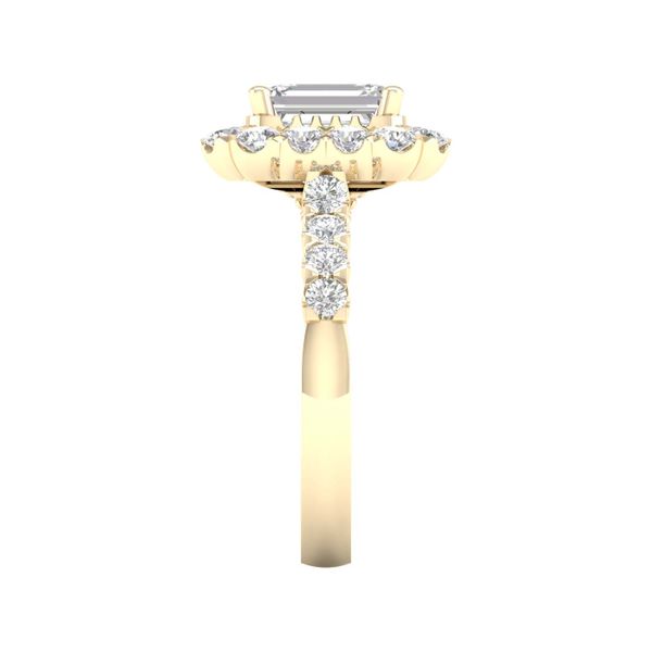 Elegant Halo Design Ring Image 3 Gala Jewelers Inc. White Oak, PA