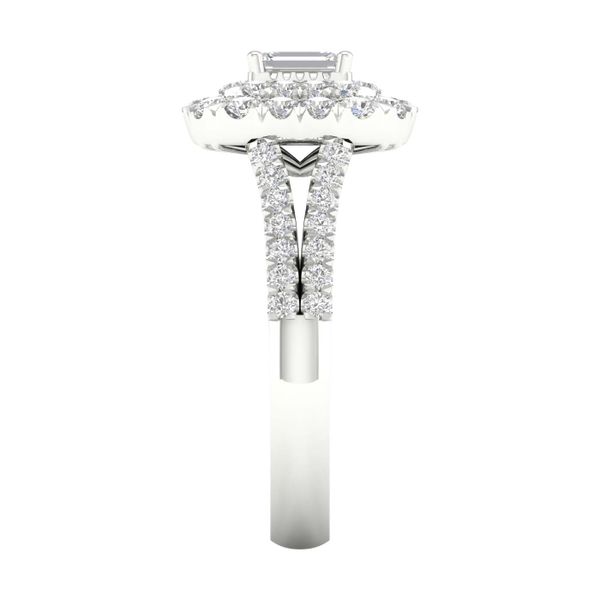 Engagement Ring with Fancy Halo Image 3 Gala Jewelers Inc. White Oak, PA