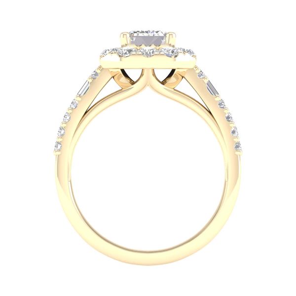 Elegant Halo Design Ring Image 4 Gala Jewelers Inc. White Oak, PA