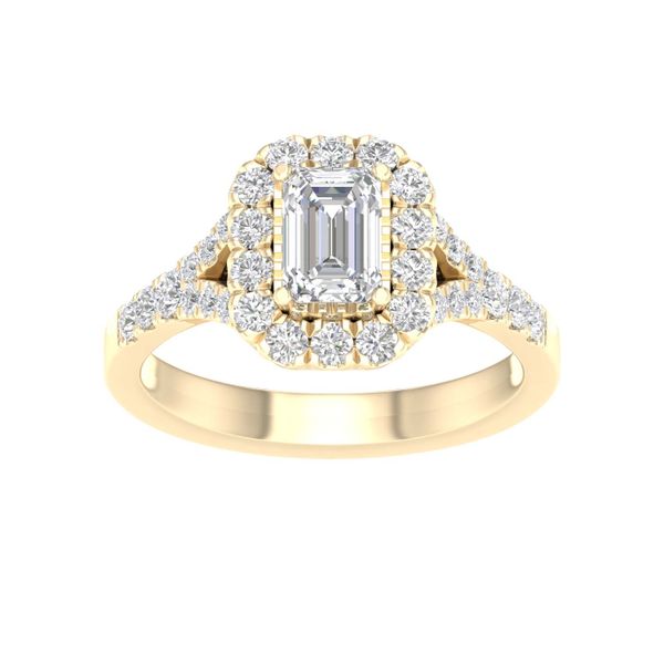 Elegant Halo Design Ring Cellini Design Jewelers Orange, CT