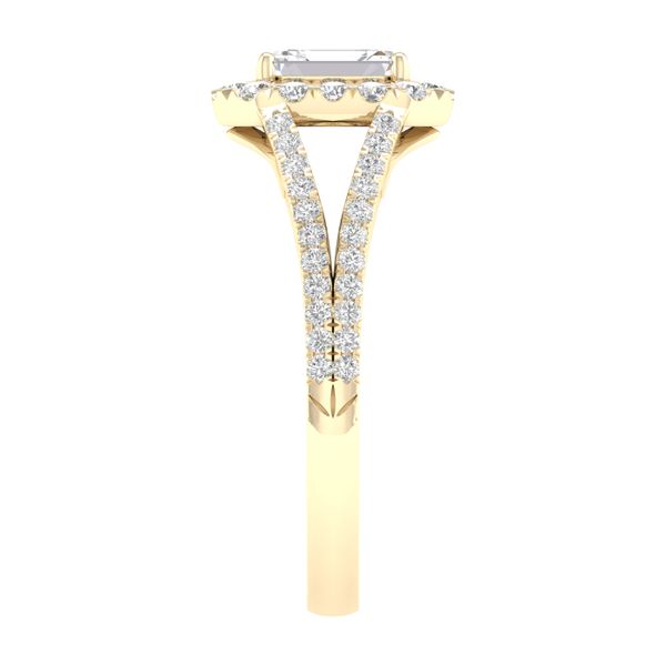Engagement Ring with Fancy Halo Image 2 Gala Jewelers Inc. White Oak, PA