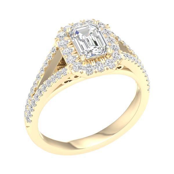 Elegant Halo Design Ring Image 3 Cellini Design Jewelers Orange, CT