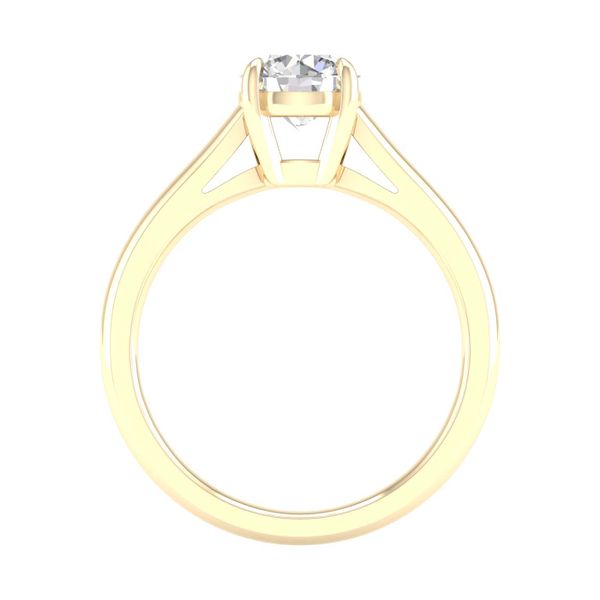 Solitaire Ring (Round) Image 4 Gala Jewelers Inc. White Oak, PA