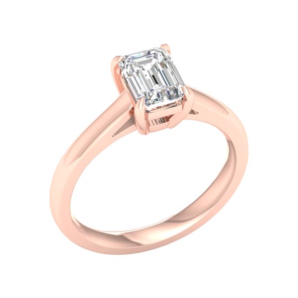 Solitaire Ring (Emerald) Image 2 Cellini Design Jewelers Orange, CT