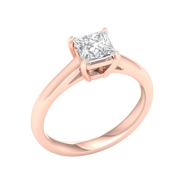 Solitaire Rings (Princess) Image 2 Cellini Design Jewelers Orange, CT