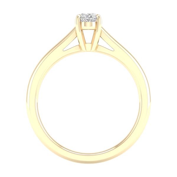 Solitaire Ring (Oval) Image 4 Cellini Design Jewelers Orange, CT