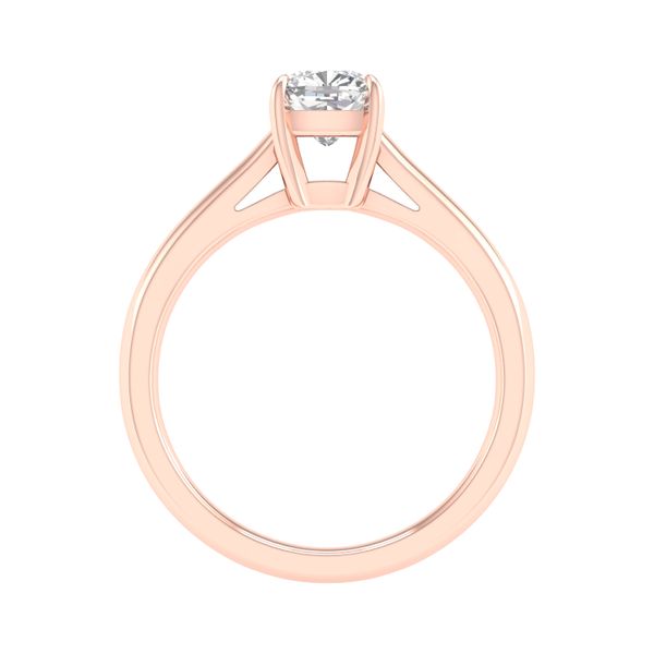 Solitaire Ring (Cushion) Image 4 Gala Jewelers Inc. White Oak, PA
