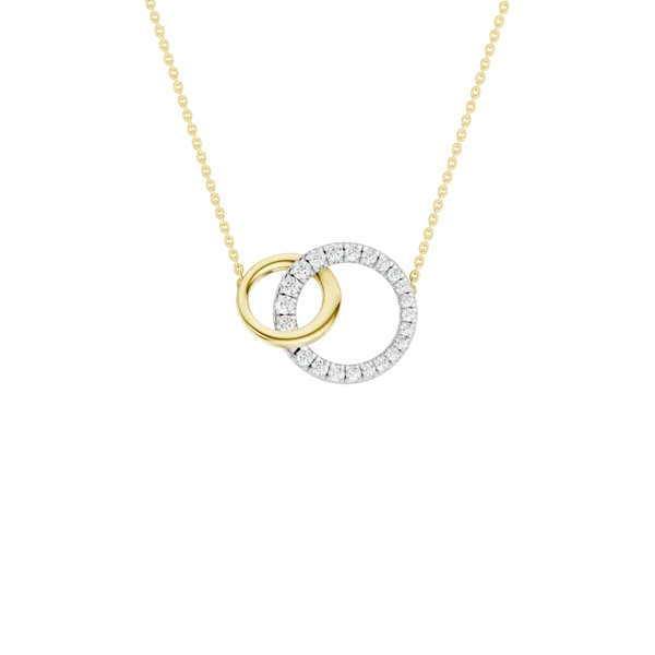 Interlink Circle Pendant(0.62CTW)