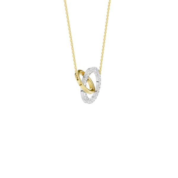 Interlink Circle Pendant(0.62CTW)