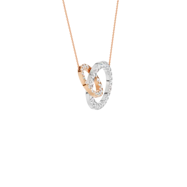 Interlink Circle Pendant(1CTW)