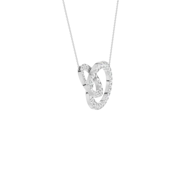 Interlink Circle Pendant(1CTW)
