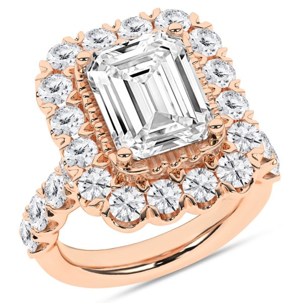Elegant Halo Design Ring Image 3 Gala Jewelers Inc. White Oak, PA
