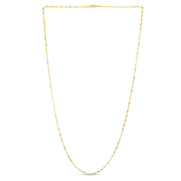 10K Gold 1.5mm Singapore Chain Midtown Jewelers Herndon, VA
