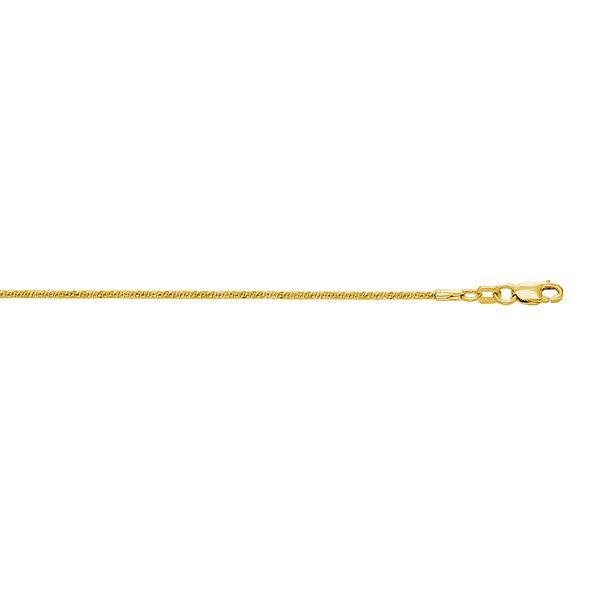 10K Gold 1.5mm Sparkle Chain  Karen's Jewelers Oak Ridge, TN