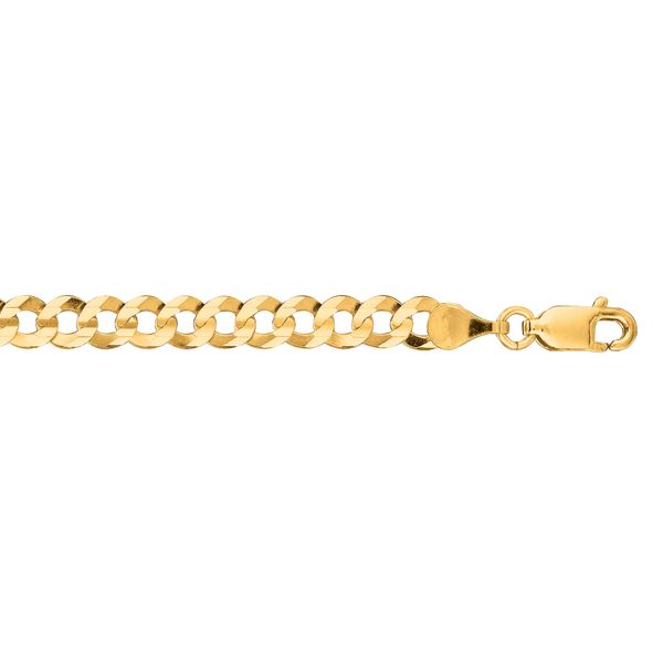 10K Gold 4.7mm Comfort Curb Chain Midtown Jewelers Herndon, VA