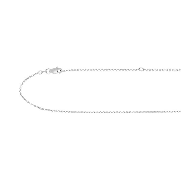 Silver 1.1mm Extendable Cable Chain Palomino Jewelry Miami, FL