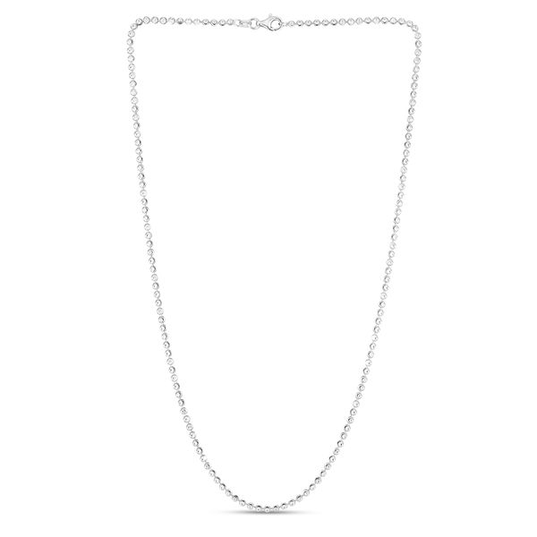 Sterling Silver 2.5mm Moon-cut Bead Chain James & Williams Jewelers Berwyn, IL