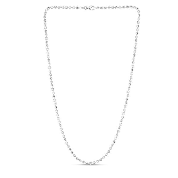 Sterling Silver 3mm Moon-cut Bead Chain James & Williams Jewelers Berwyn, IL